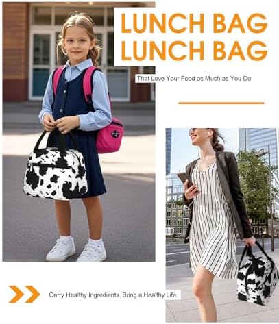 Lunch Bag, Large Insulated Lunch Box for Women
