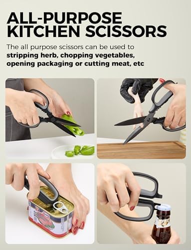 Come Apart Kitchen Shears Heavy Duty All Purpose food Scissors