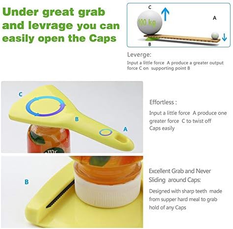 Twist-Off Bottle Opener for Weak Hands & Seniors with Arthritis