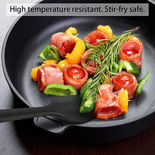 Silicone Spatula Set of 4, 500°F Heat Resistant BPA Free