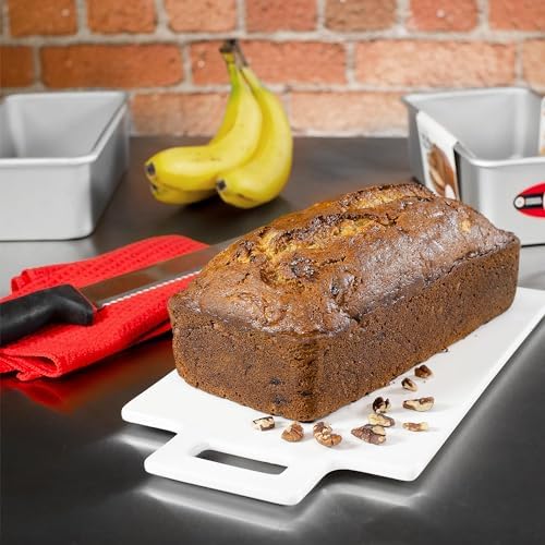 Fat Daddio's BP-5639 Anodized Aluminum Bread Loaf Pan, 4.875 x 2.75 x 2 inch