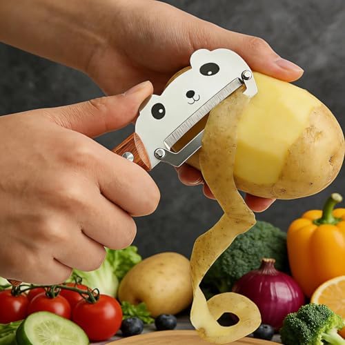 Maxjoy Vegetable Peeler, Stainless Steel Blade, PP Handle