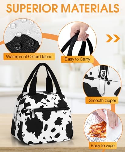 Lunch Bag, Large Insulated Lunch Box for Women