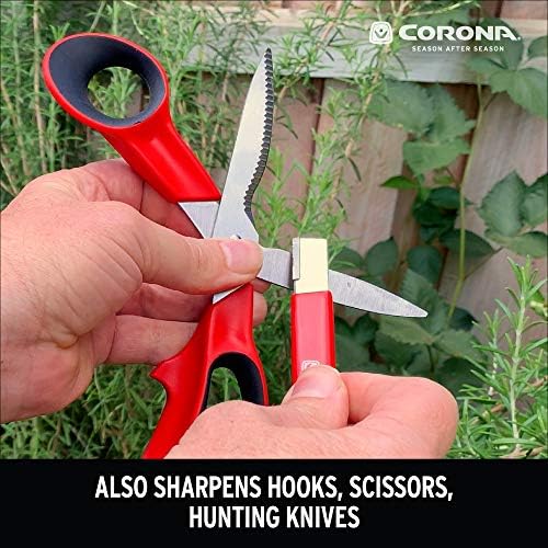 Corona Tools Handheld Garden Tool Sharpener– Blade Sharpener for Pruning Shears,Loppers,Hedge Clippers & More,(Pack of 12)