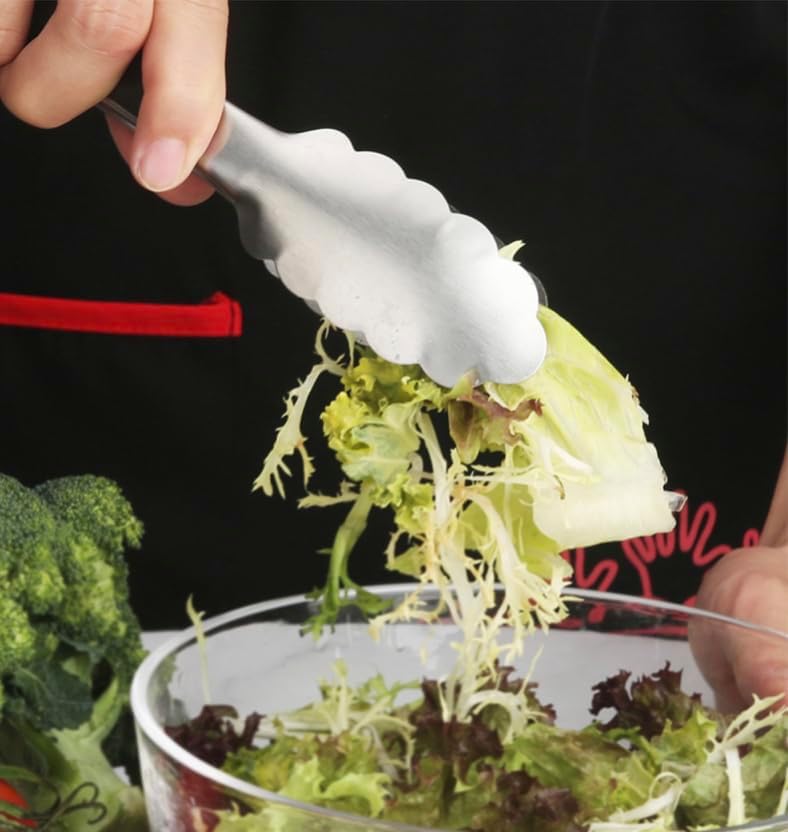 Kitchen Tongs Set, 3 PCS, 12, 9 & 7 Inch