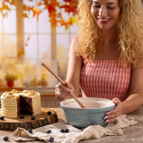 Mason Cash In The Pumpkin Patch S30 (1.25 Qt) Mixing Bowl | Cornflower