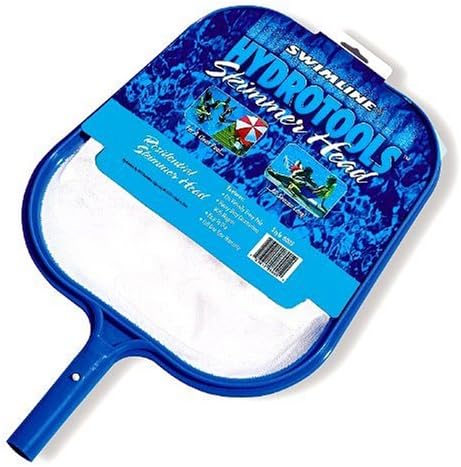 SWIMLINE HYDROTOOLS 8005 Introductory Residential Leaf Skimmer Net Head Cleaner | For Swimming Pool Spa Fountain Pond Hot Tub | Leaves Bugs Debris Fine Cleaning Maintenance | Heavy Duty Extra Large