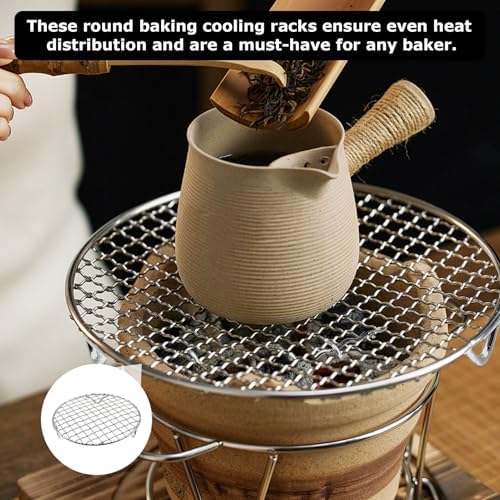 Round Cooling Rack 6 Inch With 20mm Legs