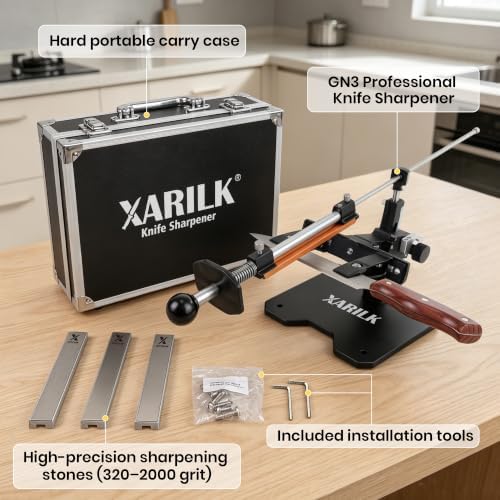 GEN3 Guided Knife Sharpening System W/Hard Carrying Case