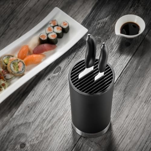 KYOCERA Universal Knife Block – Compact Round Storage for Ceramic Knives