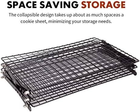 ShellKingdom 3 Tier Collapsible Cooling Rack, Outdoor Camping Picnic Shelf