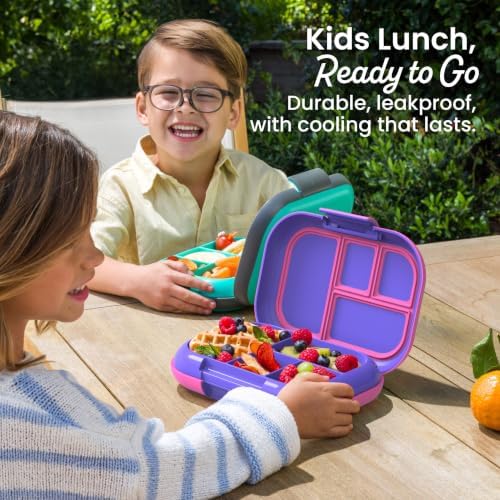 Bentgo Chill Kids 4-Compartment Bento Box Leakproof Lunch Box