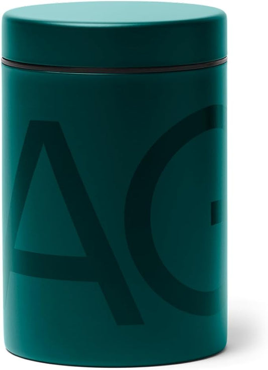 AG1 Canister – 32 oz Premium Stainless Steel Storage Container – BPA-Free with Wide-Mouth Opening – Airtight Powder Storage Daily Greens