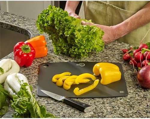 Mercer Culinary Composite Cutting Board-11 3/4" X 9 1/4"-NSF, Black