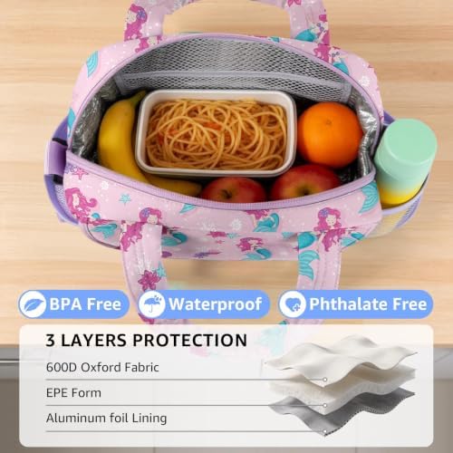 Lunch Bag for Kids Insulated Lunch Boxe for Girls Boys