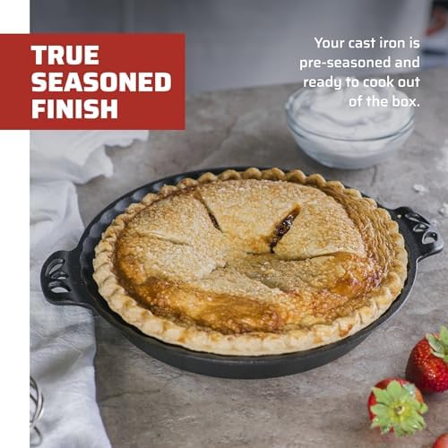 Camp Chef Cast Iron Pie Pan, 10 in.