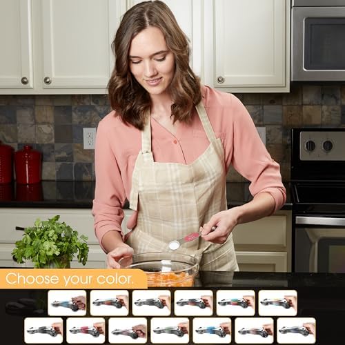 Spring Chef Stainless Steel 8 Magnetic Measuring Spoons, Mountain Sunrise