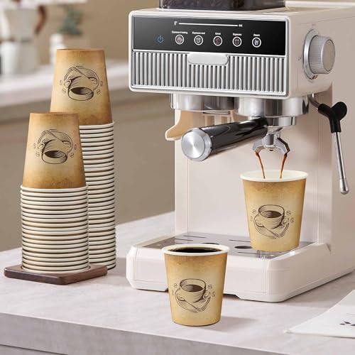 Clawsoff 200 Pack 10 oz Coffee Cups Disposable Paper Cups