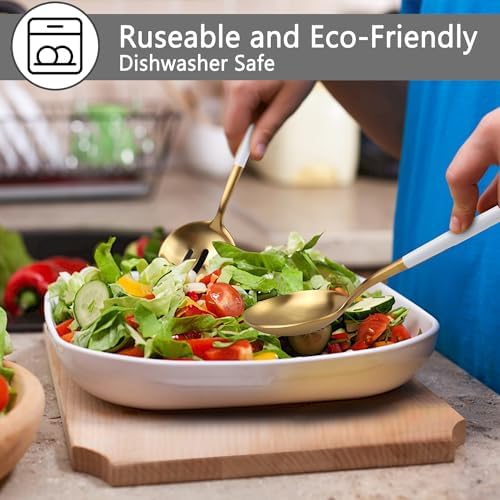 Whitegold Serving Utensils Set, 5pc Stainless Steel Serving Spoons