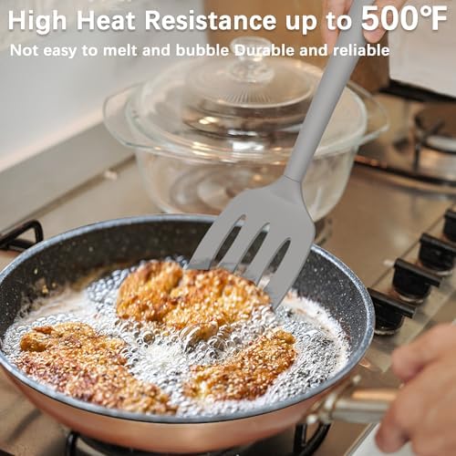 Coukre 2 Pack Silicone Spatula Set,High Heat Resistant, BPA-Free