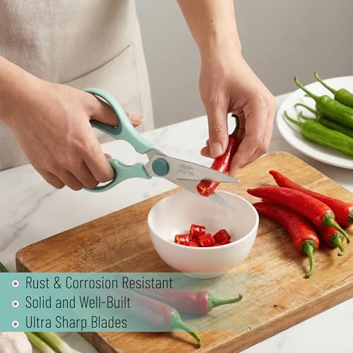 Mr. Pen- All Purpose Kitchen Shears with Protective Sheath, 8 Inch