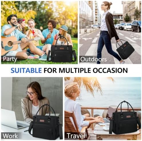 MIYCOO Insulated Lunch Bag Men & Women, Large Tote Lunch Box for Work, 18L