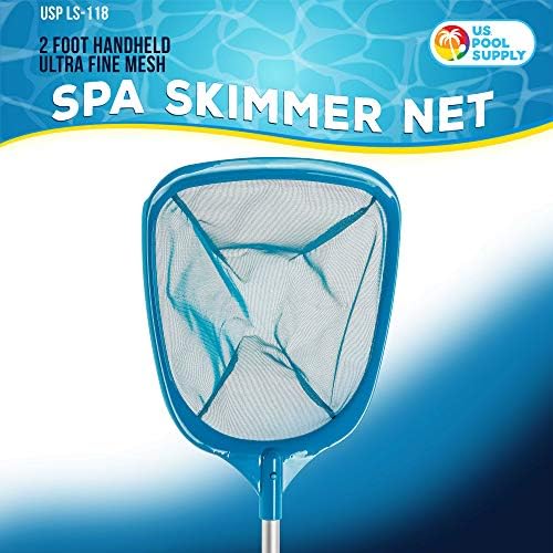 U.S. Pool Supply Professional Spa, Hot Tub, Pool Hand Leaf Skimmer Net with