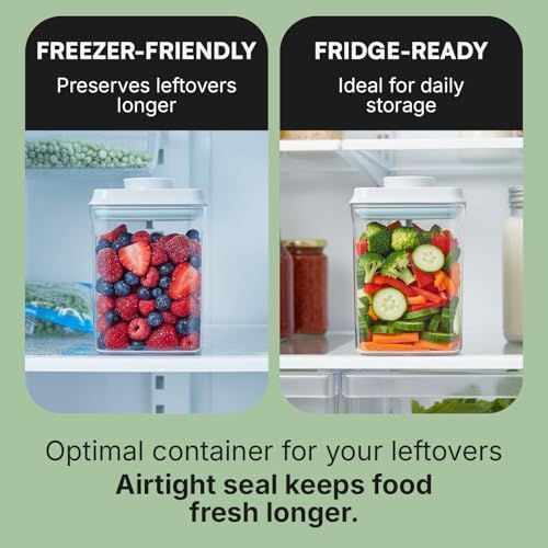 Bop Top Airtight Food Storage Containers | Pop-Top Lid | Multi-Pack