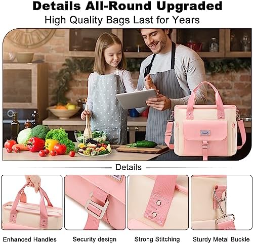 Weitars Insulated Lunch Bag for Women Men,Leak Proof Lunch Box for Work