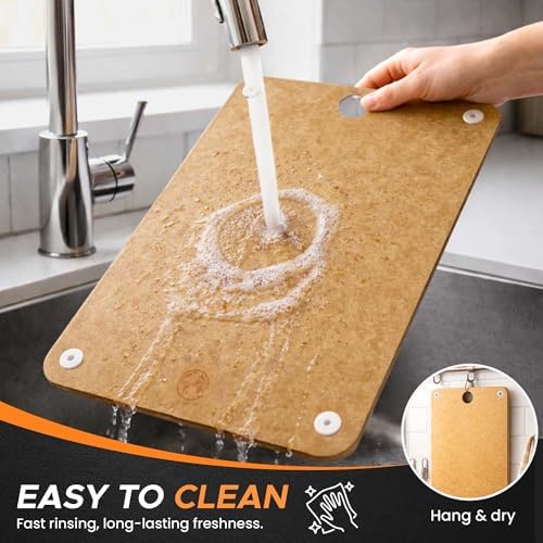 Composite Wood Cutting Board Set of 3, Chopping Board
