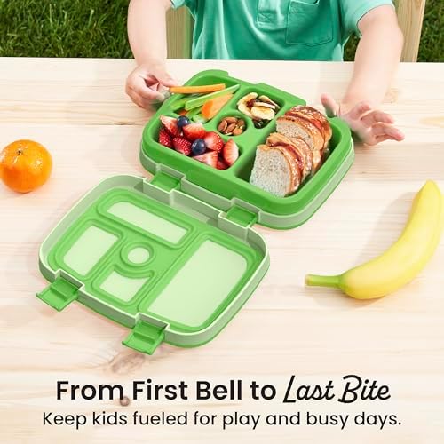 Bentgo Kids Bento-Style 5-Compartment Leak-Proof Lunch Box