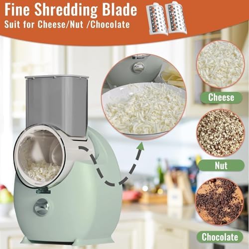 Electric Cheese Grater for Block Cheese,Home Kitchen Electric Grater
