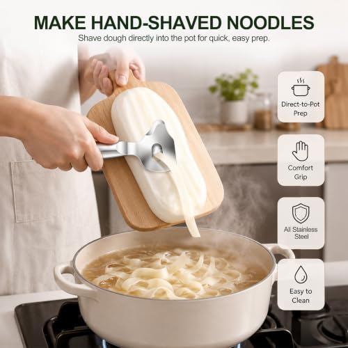 2 Pack Cactus Peeler, Nopales Prep Tool & Noodle Shaver