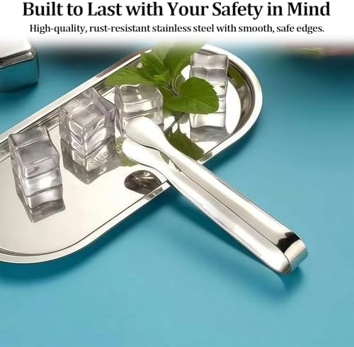 16 Pack Mini Sugar Tongs Stainless Steel Mini Serving Tongs Appetizer Tongs for Candy Buffet, Tea Party, Wedding Ice Tongs for Small Foods, Ice Cubes, Canapés