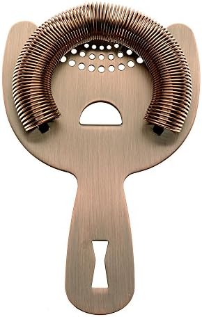 Barfly Bar Strainer, Antique Copper