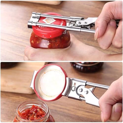 3PCS Master Jar & Bottle Opener, Adjustable Multifunctional Stainless Steel Can Opener Jar Lid Gripper, Manual,Kitchen Accessories