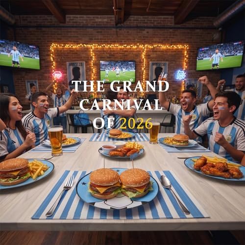I00000 20Pcs Blue Plastic Soccer Plates, Disposable Plates for Soccer Party