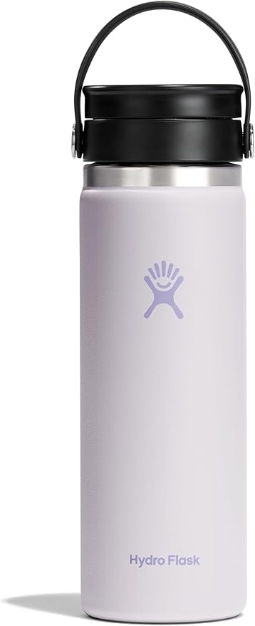Hydro Flask Flex Sip Coffee Tumbler – Insulated Stainless Steel, Non Spill, Leak Proof Travel Cup 20 Oz Cloud Pink