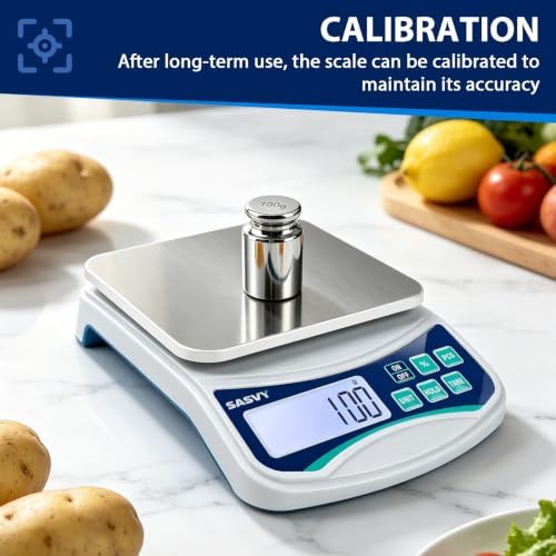 Baking Scale, Digital Lab Scale for Precise Measurements, Lightweight and Portable