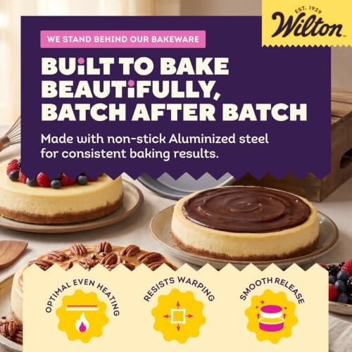 Wilton Everyday Non-Stick Round Cake Pan, Made Without PFAS, 9 in.
