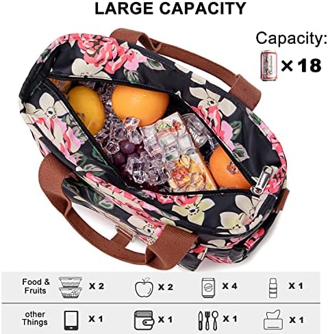Weitars Insulated Lunch Bag for Women Men,Leak Proof Lunch Box for Work