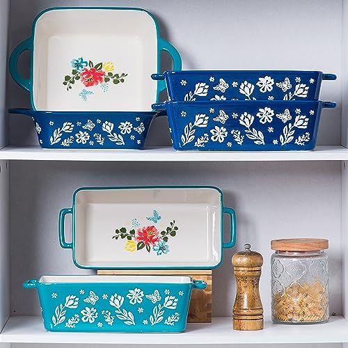Wisenvoy Ceramic Loaf Pans for Baking Bread and Meatloaf, Nonstick