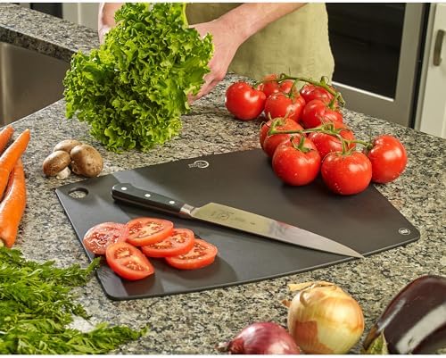 Mercer Culinary Composite Cutting Board-17 1/4" X 11 3/4"-NSF, Black