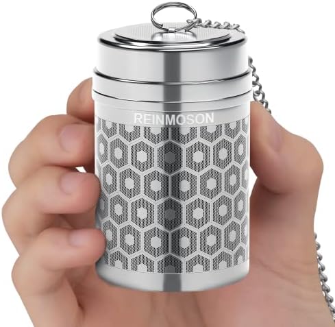 Reinmoson Stainless Steel Large Tea Infuser for Loose Leaf Tea & Spice Ball