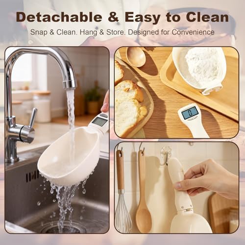 Digital Measuring Spoon, 800g/0.1g Precision Handheld Scale Scoop