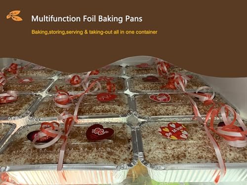 1.5lb Disposable Bread Pans with Lids, 30 Pack