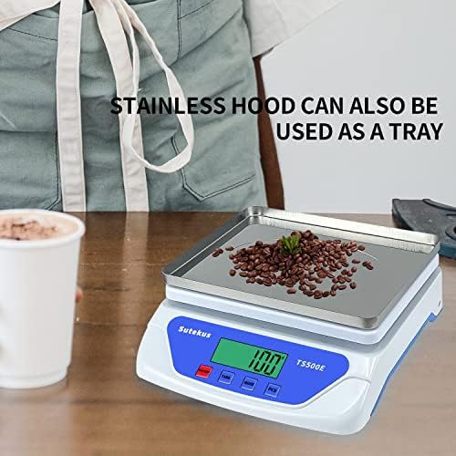 Sutekus Digital Scales 0.04oz to 55lbs - Precise Kitchen Scale for Cooking, Home & Postal