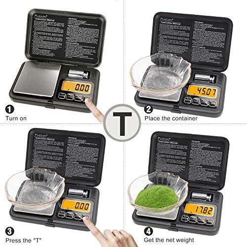 Fuzion Digital Pocket Gram Scale 200g/0.01g with 50g Calibration Weight