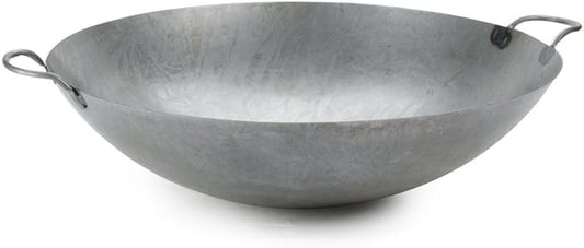 Town Food Service 22 Inch Steel Cantonese Style Wok