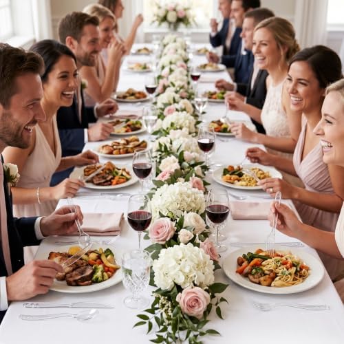 SACATR 200 Count Clear Plastic Silverware Heavy Duty -Forks, Spoons,Knives